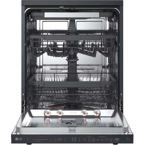 ΠΛΥΝΤΗΡΙΟ ΠΙΑΤΩΝ ΕΛΕΥΘΕΡΟ 60CM LG DF375HMS (A / BLACK / 14 ΣΕΡΒ / 3ο ΡΑΦΙ / ΑΤΜΟΥ / Wi-Fi)